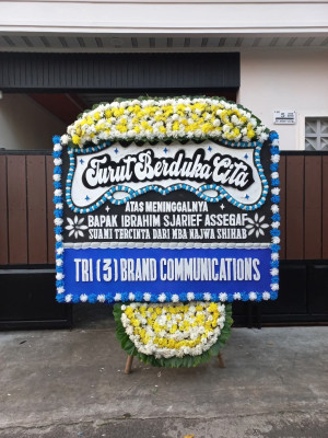 Papan Bunga Duka di Buluran Kenali